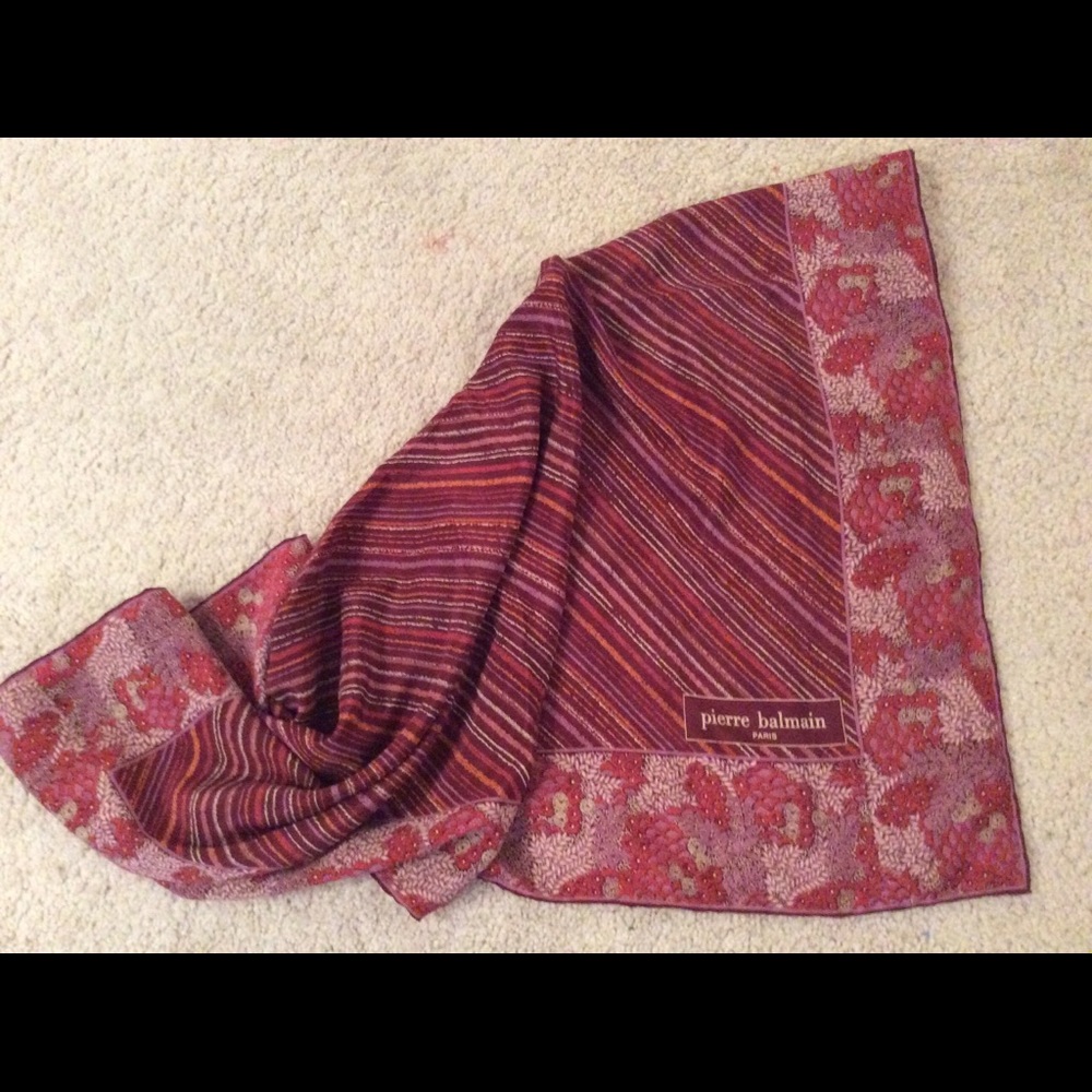 Silk scarf purchased in Paris